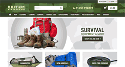 Desktop Screenshot of militarymart.co.uk