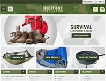 Tablet Screenshot of militarymart.co.uk